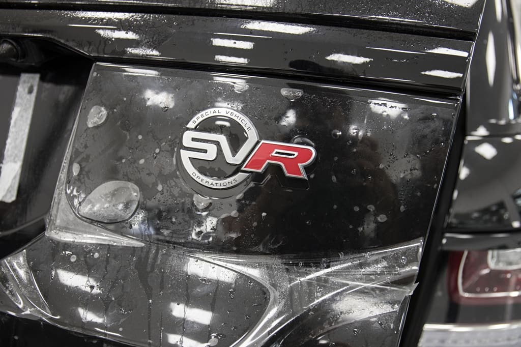 Range Rover SVR Paint Protection Film Badge